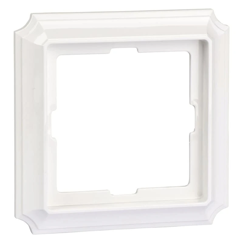 Дизайнерская рамка 1 местная, полярно-белый, MTN483119 Schneider Electric, серия Merten Antique Дизайнерская рамка 1 местная, полярно-белый, MTN483119 Schneider Electric, серия Merten Antique