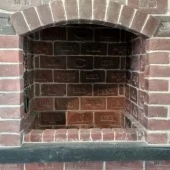 Лофт кирпич для печей и каминов с клеймом Царский Кирпич глина (малый)