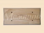 Накладка 3 местная на бревно 260 без тонировки GE72734-00 ТМ МезонинЪ