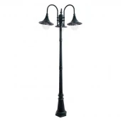 Ретро фонарь уличный Malaga, медный, A1086PA-3BG Arte Lamp