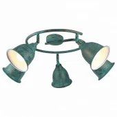 Лофт спот Campana, зеленый, A9557PL-5BG Arte Lamp