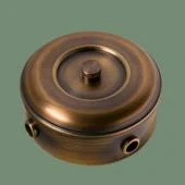 Распаечная коробка D95, Роматти, темная латунь, RD32-95 Romatti