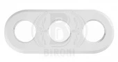 Рамка 3 местная, белый, BF2-630-01 BIRONI
