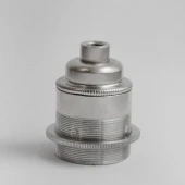 Патрон для ретро лампы с кольцом 76/1-ETN никель S. Lilley & Son