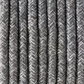 Ретро кабель электрический 2*0.75, серый, Cab.N02 Merlotti cavi