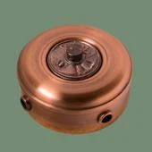 Распаечная коробка D95, Роматти, светлая медь, (трубка D12) RD33-95L-12 Romatti