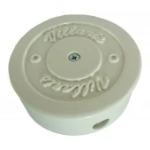 Распаечная коробка фарфоровая D90, белый, 2130001 Villaris-loft