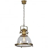 Лофт светильник подвесной, бронза, LSP-9611 Lussole