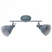 Лофт спот Jonas, серый, 54646-2 Globo