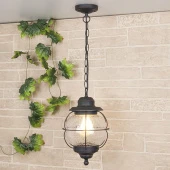 Ретро светильник уличный подвесной Regul H, черная медь, a031950 Elektrostandard