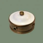 Распаечная коробка, серия Людвиг, белая, LDG36 Romatti