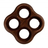 Рамка 4 местная старое дерево BF1/1-640-17 BIRONI