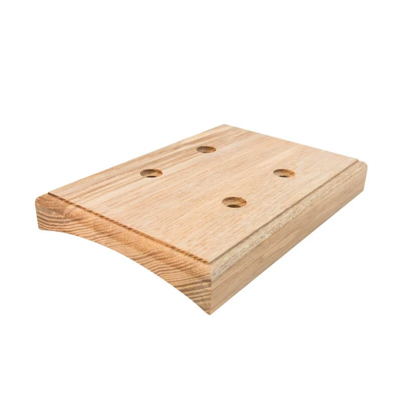 Накладка на бревно 220 мм. 1,5 местная, ясень натуральный, ОМ1,5-220 DecoWood Накладка на бревно 220 мм. 1,5 местная, ясень натуральный, ОМ1,5-220 DecoWood