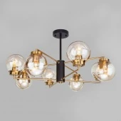 Люстра в стиле лофт Creek, 70118/8 черный ЕВРОСВЕТ