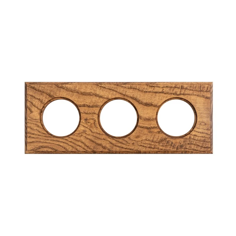 Накладка на бревно 260 мм. 3 местная, ясень в масле, СМСМ3-260 DecoWood Накладка на бревно 260 мм. 3 местная, ясень в масле, СМСМ3-260 DecoWood