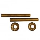 Декоративные трубки и крышки для ретро радиатора 3/4" латунь А67000МА3/4 RETRO style