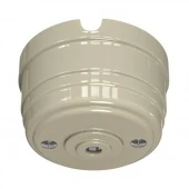 Потолочная база, круглая на 1,слоновая кость, GE70811-02 МезонинЪ (розетка потолочная)