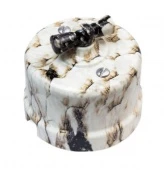 Ретро выключатель, королевская кобра, B1-203-12 BIRONI, перекрестный