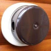 Накладка под распаечные коробки D55-61 мм., белый, N013.14.00 Derevfarfor, серия РетроБлокхаус