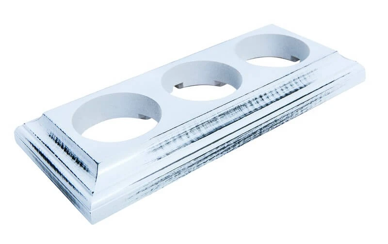 Рамка Престиж 3 местная, белый прованс, GE70708-37 ТМ МезонинЪ Рамка Престиж 3 местная, белый прованс, GE70708-37 ТМ МезонинЪ