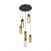 Лофт светильник подвесной Littleton, черный, 49549 Eglo