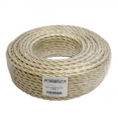 Ретро кабель термостойкий электрический, шампань, SAN/L 2*1.5 Salvador