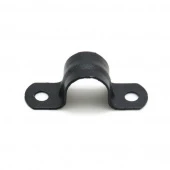 Скоба крепежная двусторонняя D20 мм., черный муар, S050MR Petrucci