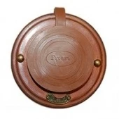 Розетка с заземлением и шторками, механизм Legrand, медь, 04030И-80 ГусевЪ