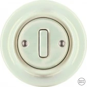 Ретро выключатель жемчужный глянцевый OPCOGSlds Katy Paty диммер для ламп накаливания