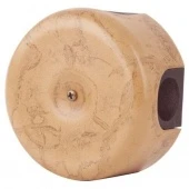 Распаечная коробка BOX3 большая D95, альпийский мрамор, BOX3ALM (KM) Salvador