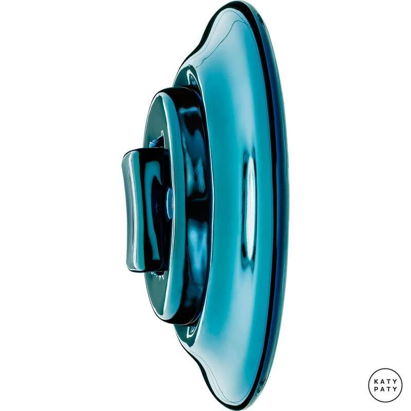 Ретро выключатель синий металлик PEAZGWdm Katy Paty диммер Ретро выключатель синий металлик PEAZGWdm Katy Paty диммер