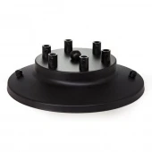 Потолочная база 6 #S6, черный, 058-674 Sun Lumen