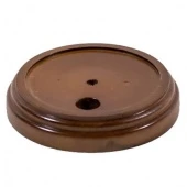 Подложка 1 местная "Арбат" с посадочным местом, темный дуб, Interior Electric