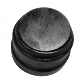 Ретро выключатель Retro Design серебро, RE-RDV1Sl-P Р-Электро одноклавишный, проходной