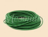 Ретро кабель круглый ПВХ 2*0.75, бухта 25м, зеленый шелк GE70160-10 ТМ МезонинЪ
