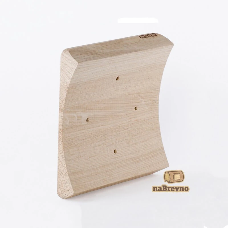 Накладка на бревно D260 мм. под распределительную коробку или светильник 145х145 мм., дуб, KV4-260-D naBrevno Накладка на бревно D260 мм. под распределительную коробку или светильник 145х145 мм., дуб, KV4-260-D naBrevno