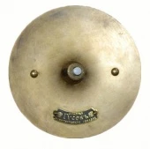 Ретро выключатель, латунь, 01020Л21И-100 (кн) ГусевЪ, одноклавишный