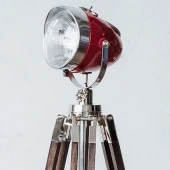 Мото-торшер, регулируемая высота 100-180 см., HighWayStar Red Vstileretro