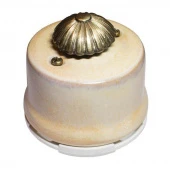 Ретро выключатель бежевый OP.DM.GD Salvador диммер