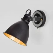 Настенный светильник в стиле лофт Denley, 70112/1 черный ЕВРОСВЕТ