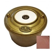 Розетка телевизионная малая, медь, 17330И-80 ГусевЪ