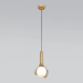 Подвесной светильник в стиле лофт Fantasy, 50188/1 янтарный ЕВРОСВЕТ