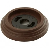 Рамка 1 местная, овал, коричневый 408-202К Sun-Lumen