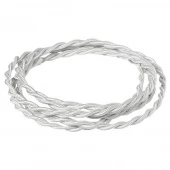 Ретро кабель электрический, молоко, MIL 2*2.5 Salvador