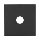 Накладка розетки TV, черный бархат, 845108-1 LK Studio, серия LK80