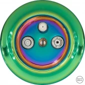 Ретро розетка TV/R/SAT зеленый металлик PECHGsTVb Katy Paty