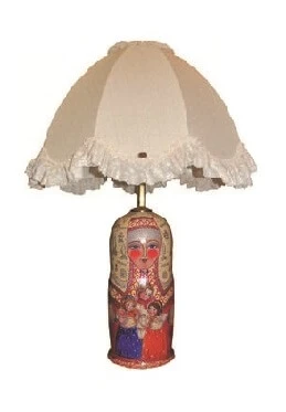 Светильник настольный №95 "Матрёшка" малая латунь ННБ05-60-520/95 ГусевЪ Светильник настольный №95 "Матрёшка" малая латунь ННБ05-60-520/95 ГусевЪ