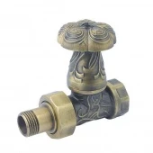 Ретро вентиль регулирующий прямой для радиатора 1/2" латунь V167510MA Сarlo Poletti