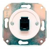 Ретро розетка интернет белый CL.INT.WT Salvador