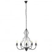 Люстра подвесная Margaret в стиле лофт, черный, 6328 Nowodvorski